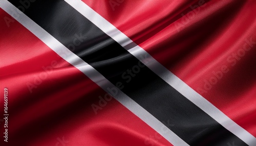 trinidad flag waving wallpaper background