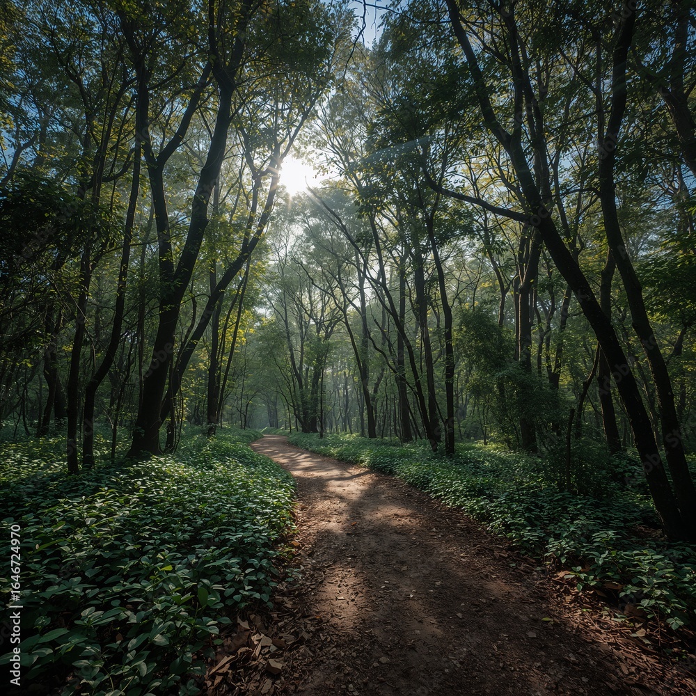 Obraz premium path in the woods