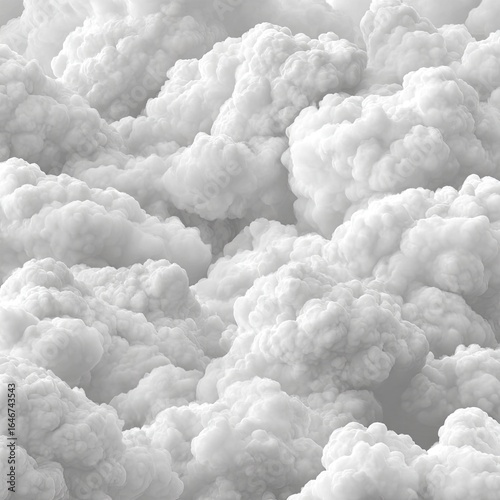 Gray and white cloud pattern