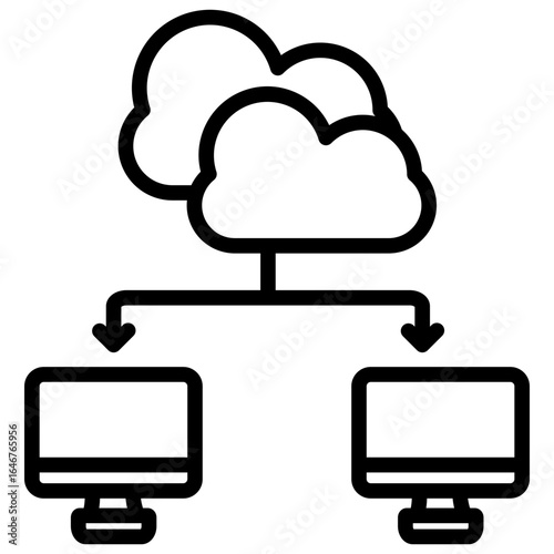 Cloud Computing Icon