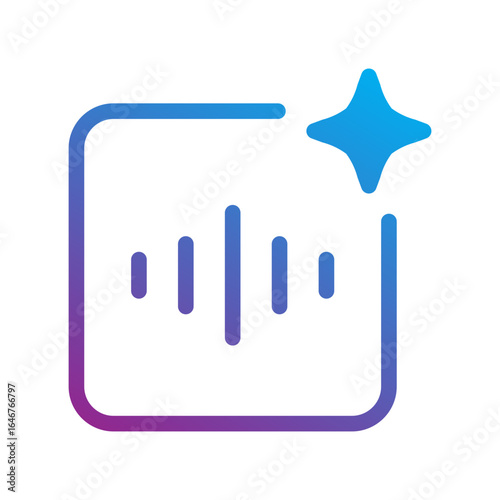 AI Speech Recognition Icon