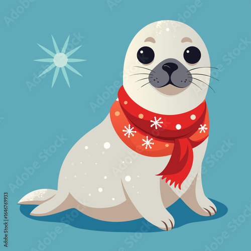 seal pup with snowflake scarf   (2).eps