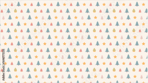 An elegant collection of Christmas-themed icons in soft, muted pastel colors, designed to create a beautiful and cohesive aesthetic for your holiday social media feed.