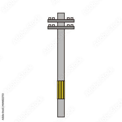 電信柱のイラスト