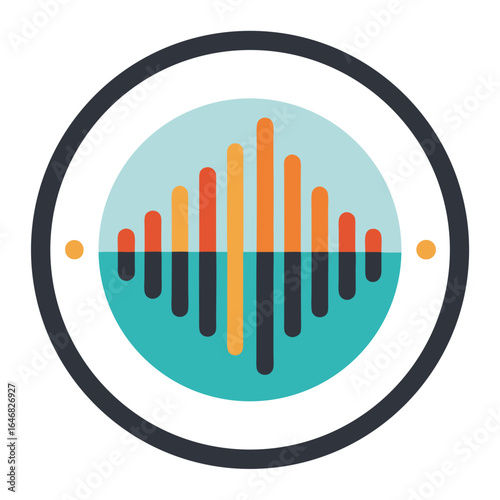 Audio Test Icon Vector
