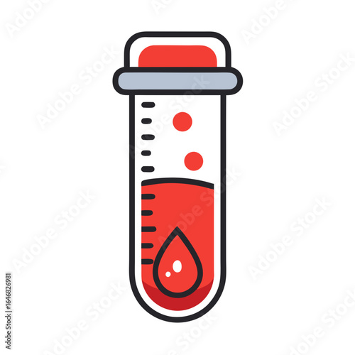 Medical Diagnostic Testing Illustration