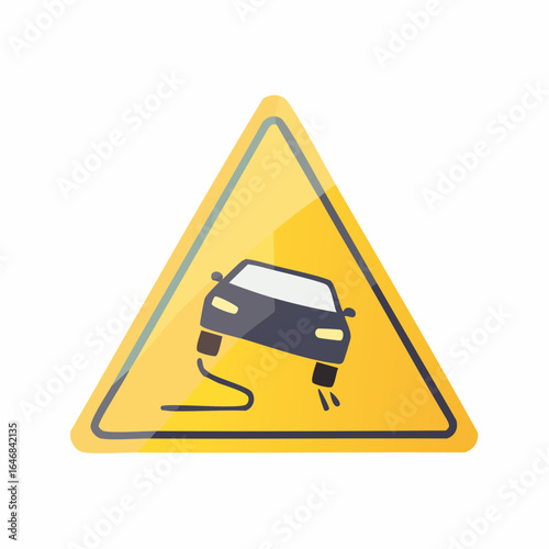 Skidding Car Symbol