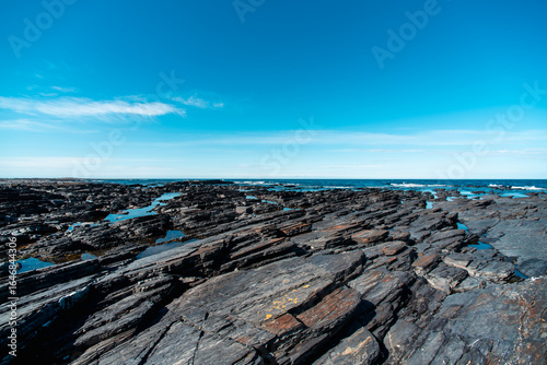Wallpaper Mural rocky shore of the Arctic Ocean without people Torontodigital.ca