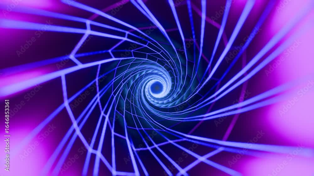 3D rendered vertical animation of high speed colorful lights flying through the galaxy
3D rendered vertical animation of high speed colorful lights flying through the galaxy
