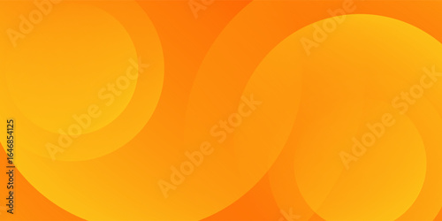 Abstract orange background with circles.