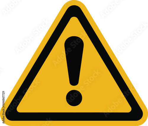 exclamation danger sign