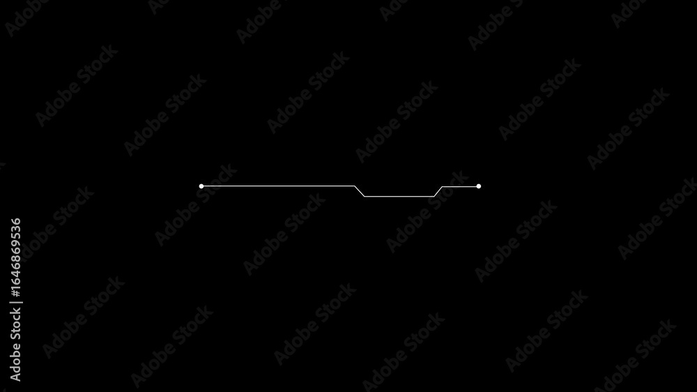 Animated curved lines for text, screen data. Perfect for presentations, promotional videos, trailers and more HUD element on a black background. 4K Animated curved lines for text, screen data. Perfect for presentations, promotional videos, trailers and more HUD element on a black background. 4K