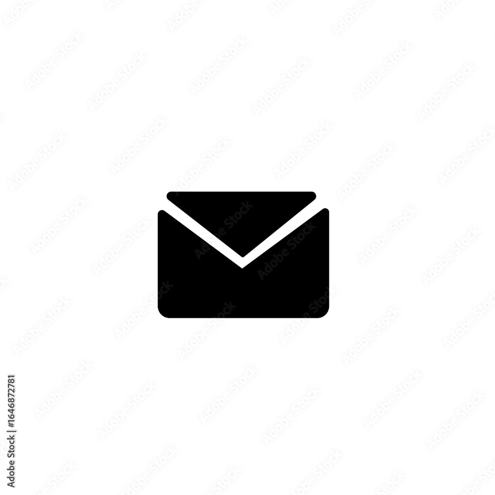 Simple Black and White letter flat black icon SVG Simple Black and White letter flat black icon SVG