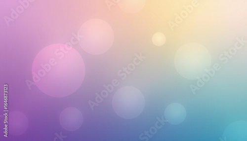 Soft pastel background with gradient color, abstract bokeh effect, perfect for graphic design, ux and ui projects, creating calm mood