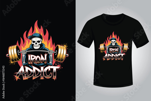 Gym T shirt design