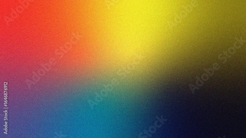 Vibrant rainbow gradient with subtle noise texture, perfect for digital backgrounds and creative projects.