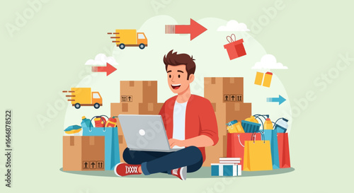 Online Shopping Managing Your E-commerce Business from Home