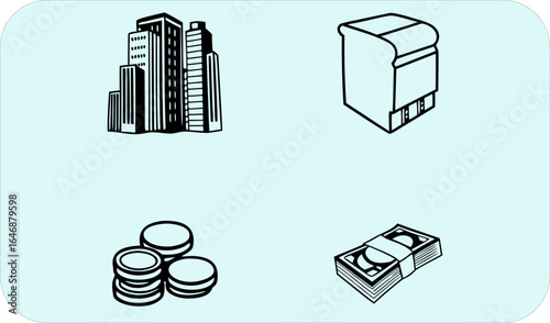 business icons set