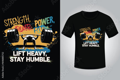 Gym T shirt design