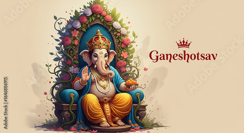 A Beautiful Ganeshotsav Car...
