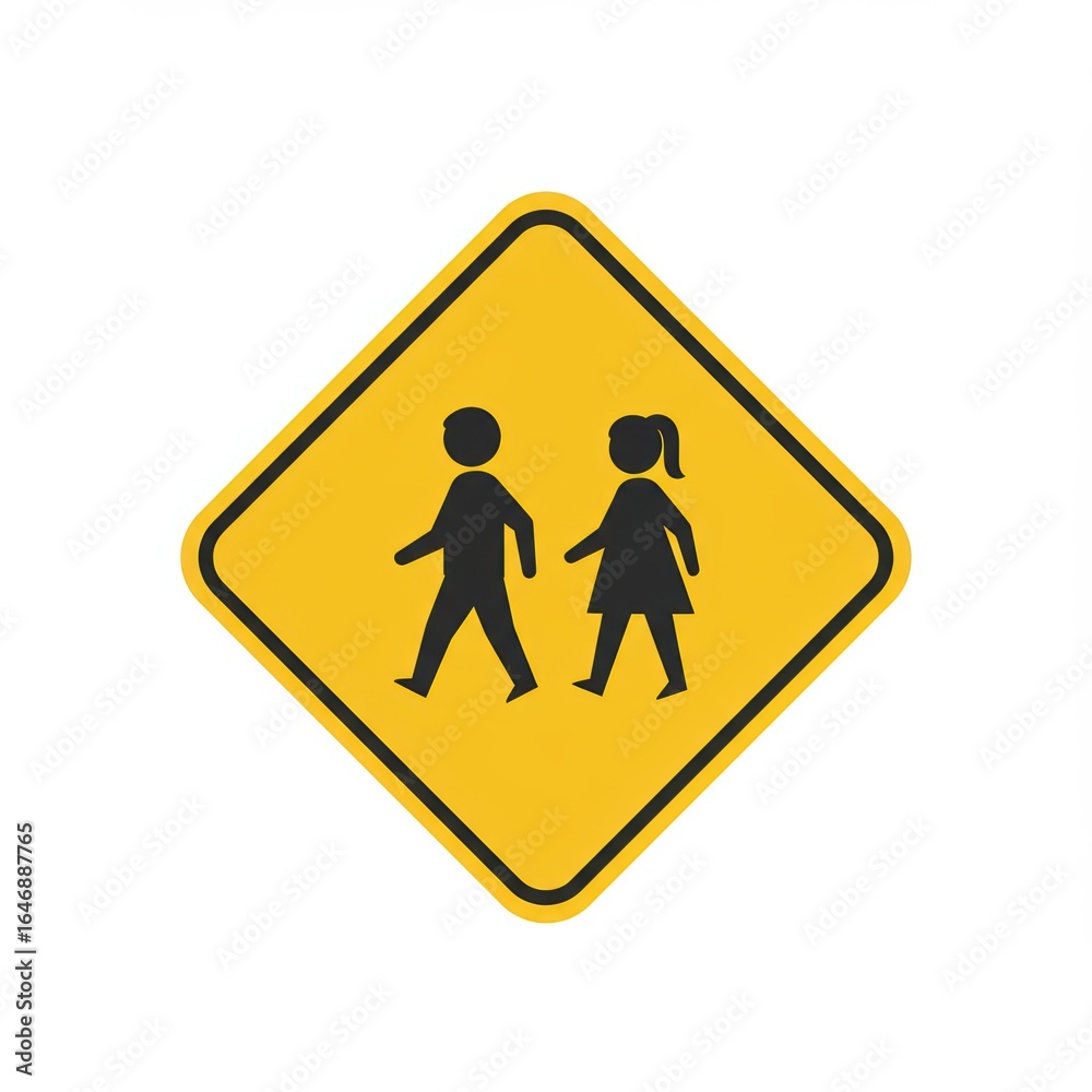 Pedestrian Safety Symbol Pedestrian Safety Symbol
