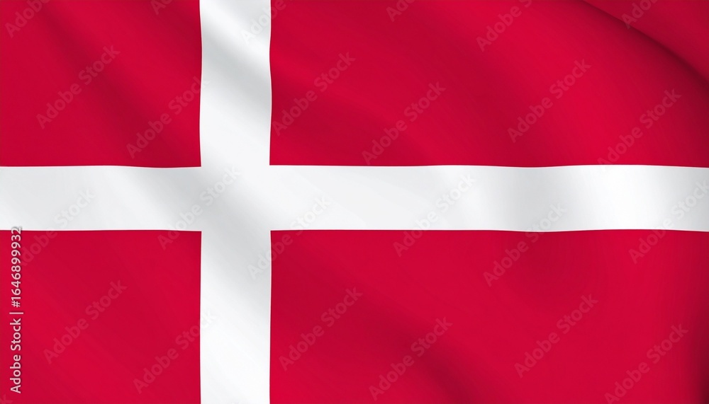 Fototapeta premium The flag of Denmark