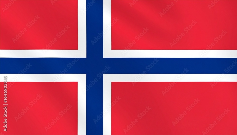 Obraz premium flag of norway The flag of Norway
