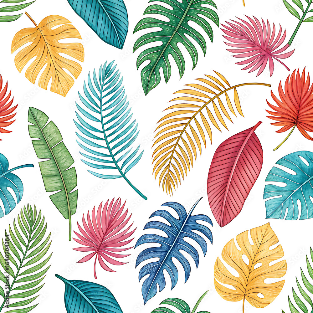 seamless pattern with autumn leaves seamless pattern with autumn leaves