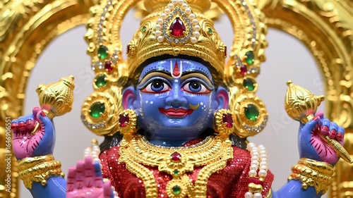 Wallpaper Mural Happy Krishna Janmashtami, laddu gopal, Generative ai. Torontodigital.ca