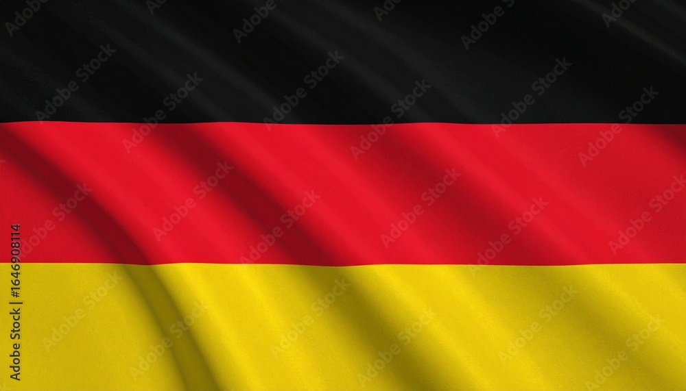 Naklejka premium flag of germany The flag of Germany