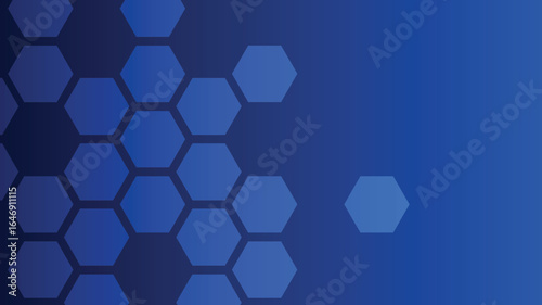 Blue science vector abstract background