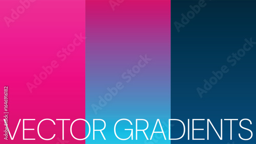 Vector gradients. Element for web design, background, infographics, business, decoration, illustration, presentation
