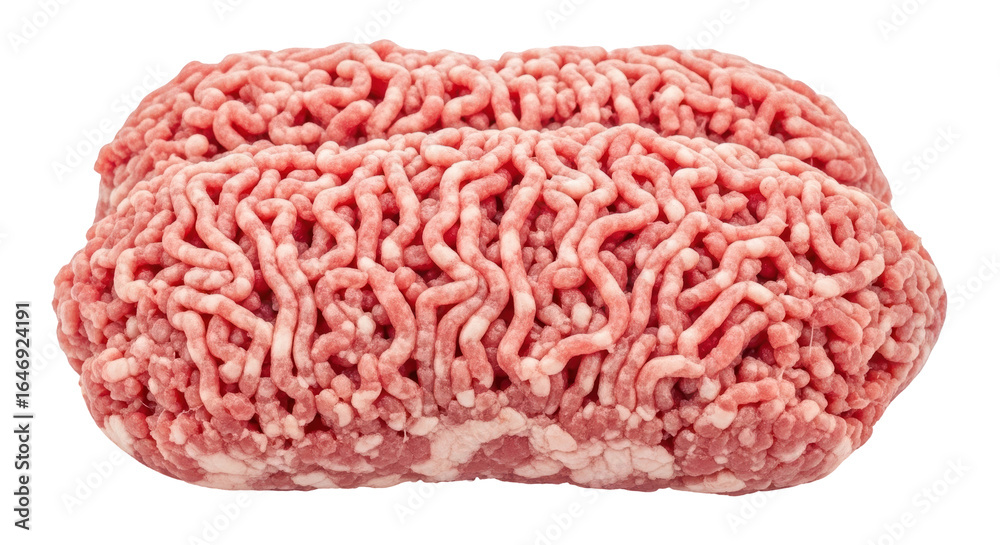 Isolated Ground Meat Isolated Ground Meat