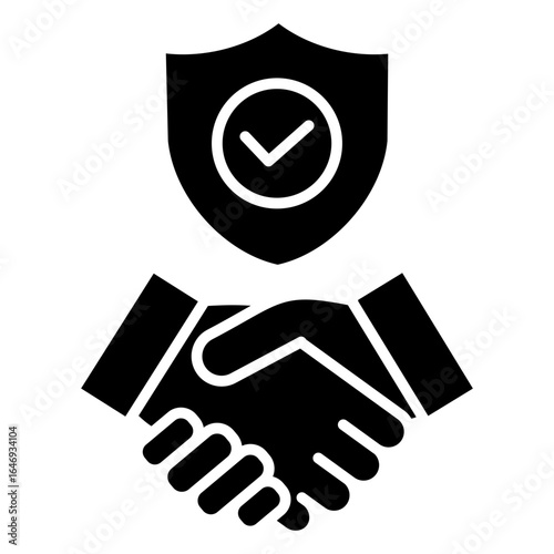 Trust Glyph Icon