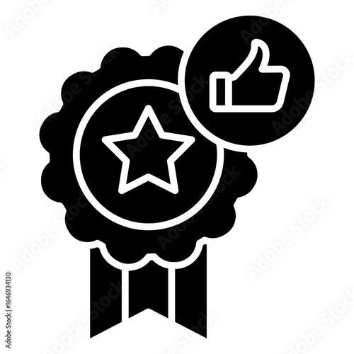 Credibility Glyph Icon