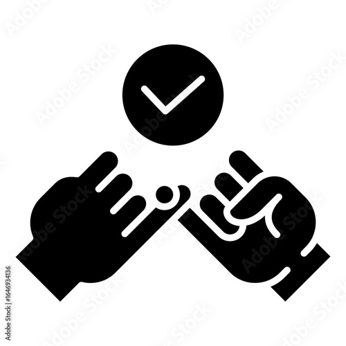 Promise Glyph Icon