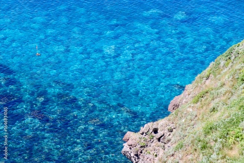 積丹ブルー・神威岬・チャレンカの小道から（北海道・積丹町）