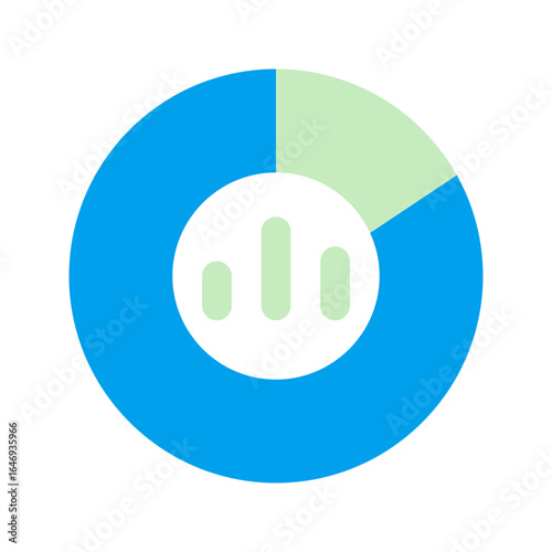 statistics duo tone icon