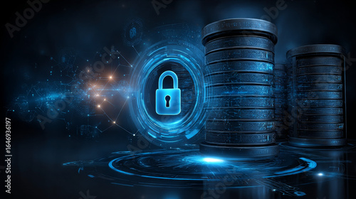 Backup solution, Hands of robot hold a backup network connection, data storage, technology, and cybersecurity technology.