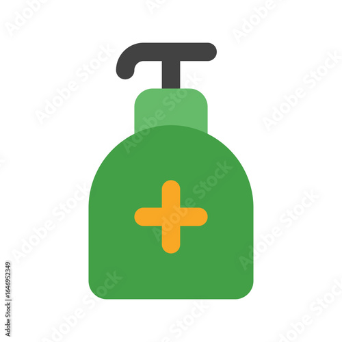 hand sanitizer flat icon