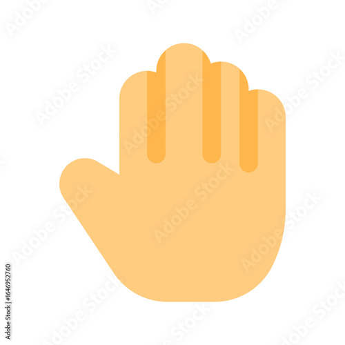 stop flat icon