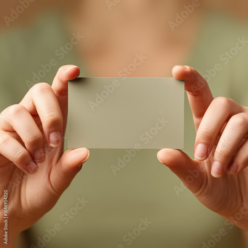 card, hand, business, blank, halten, papier, vorlage, visitenkarte, ausgehöhlt, zeichen, ads, botschaft, finger, vorstellung, visitenkarte, kommunikation, person, all, frau, begrüssen, festhalten, auf