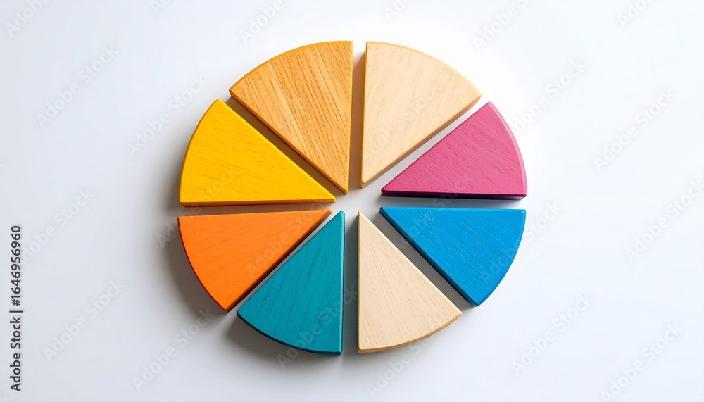 Obraz premium color wheel chart