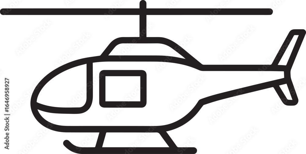 Helicopter Vector Silhouette | Black Aviation Illustration Icon Helicopter Vector Silhouette | Black Aviation Illustration Icon