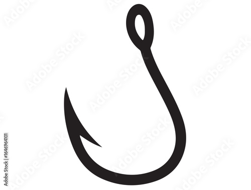 FISHING HOOK SILHOUETTE