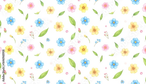 Pastel floral pattern (4)