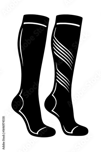 High-Performance Compression Socks for Athletic Support and Recovery