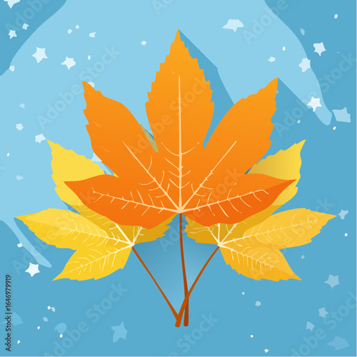 autumn leaves background