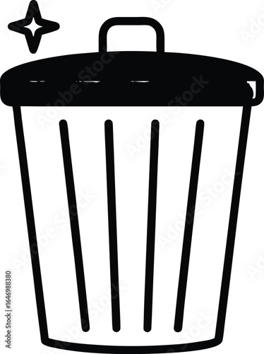trash bin icon