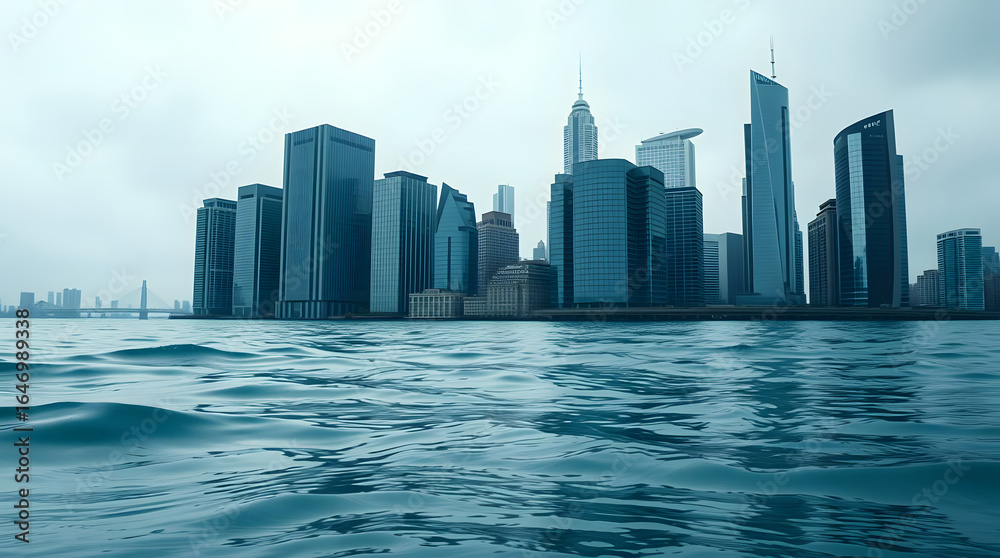 Obraz premium Drowned Metropolis